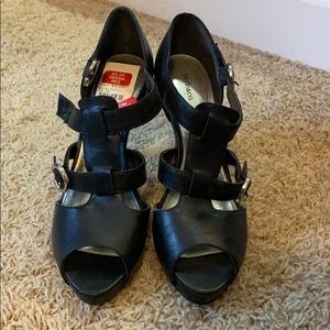 NWT Style & co black heels size 7